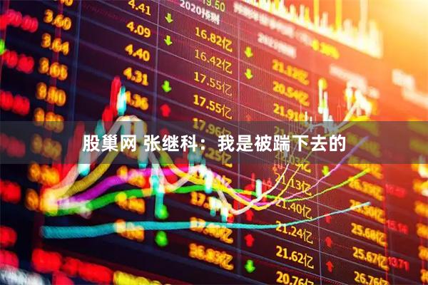 股巢网 张继科：我是被踹下去的