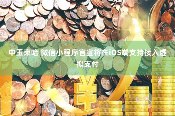 中玉束哈 微信小程序官宣将在iOS端支持接入虚拟支付